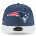 Men's New England Patriots New Era Navy/Gray 2018 NFL Sideline Home Official Low Profile 59FIFTY Fitted Hat 3058487